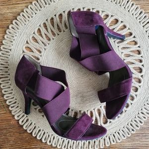 BANDOLINO Wine Meisha Heels Size 7.5